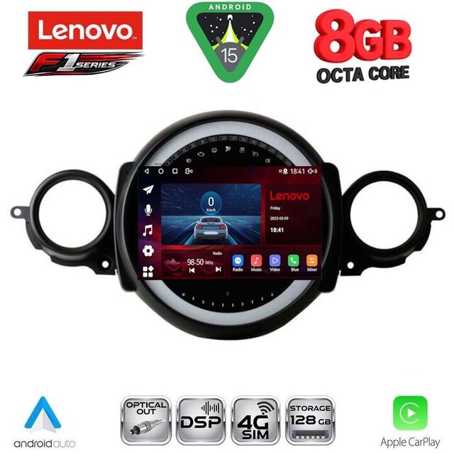 LENOVO SSR 10064_CPA (9inc) MULTIMEDIA TABLET for MINI COOPER (R56-R57) mod. 2006-2014 - CLUBMAN (R55) mod. 2007-2014
