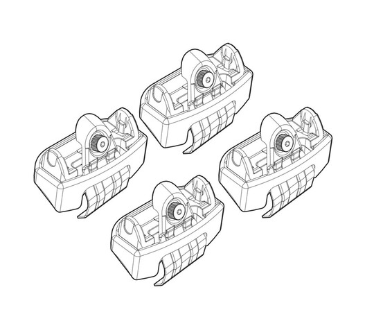 ΑΚΡΑ ΓΙΑ ΜΠΑΡΕΣ NORDRIVE ΓΙΑ FORD FIESTA 3D/5D 09/08-17 KIT