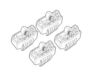 ΑΚΡΑ ΓΙΑ ΜΠΑΡΕΣ NORDRIVE ΓΙΑ FORD FIESTA 3D/5D 09/08-17 KIT