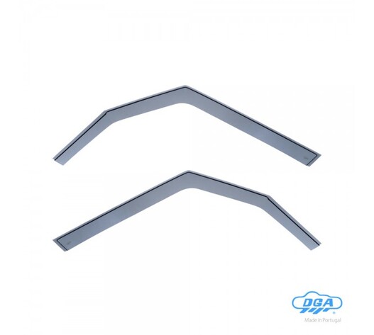ΖΕΥΓΑΡΙ ΜΠΡΟΣΤΙΝΟΙ ΑΝΕΜΟΘΡΑΥΣΤΕΣ ΓΙΑ LAND ROVER FREELANDER 3D 1998-2006 ΑΠΟ ΕΥΚΑΜΠΤΟ ΧΥΤΟ ΑΚΡΥΛΙΚΟ ΓΥΑΛΙ (CAST ACRYLIC GLASS) DGA - 2 ΤΕΜ.