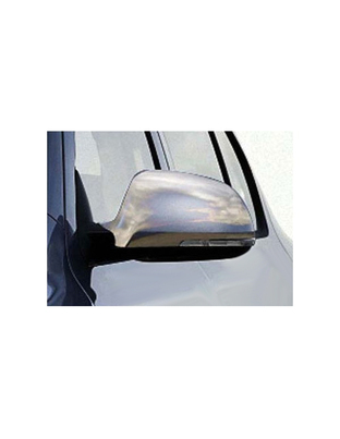 ΚΑΠΑΚΙΑ ΚΑΘΡΕΠΤΩΝ ΓΙΑ SKODA OCTAVIA A5 4D / SW 2009-2013 / SKODA SUPERB II SD 2008-2015 ΧΡΩΜΙΟΥ 2 ΤΕΜ. ΜΕΤΑΛΛΙΚΑ