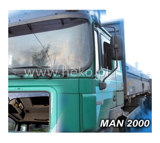 ΑΝΕΜΟΘΡΑΥΣΤΕΣ ΓΙΑ MAN Ε.F.Μ 2000 2D 1996+ ΖΕΥΓΑΡΙ ΑΠΟ ΕΥΚΑΜΠΤΟ ΦΙΜΕ ΠΛΑΣΤΙΚΟ HEKO - 2 ΤΕΜ.