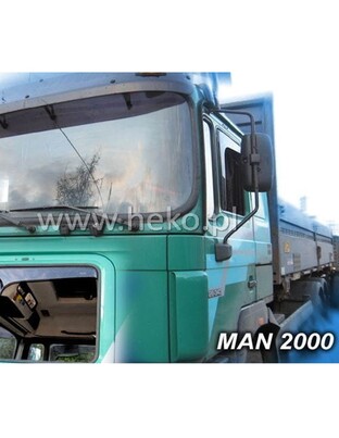 ΑΝΕΜΟΘΡΑΥΣΤΕΣ ΓΙΑ MAN Ε.F.Μ 2000 2D 1996+ ΖΕΥΓΑΡΙ ΑΠΟ ΕΥΚΑΜΠΤΟ ΦΙΜΕ ΠΛΑΣΤΙΚΟ HEKO - 2 ΤΕΜ.