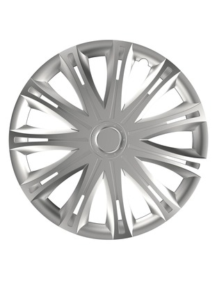 Amio - Τάσι Spark 15'' ασημί (με διάμετρο για σήμα 4,5cm) για Επιβατικά Αυτοκίνητα - 1 τεμ. (11084/AM)