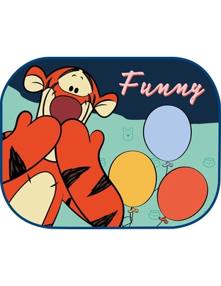 Amio - ΗΛΙΟΠΡΟΣΤΑΣΙΕΣ ΠΛΑΙΝΕΣ WINNIE THE POOH ΜΕ ΒΕΝΤΟΥΖΑ (44x35cm) - 2TEM (S9329/AM)