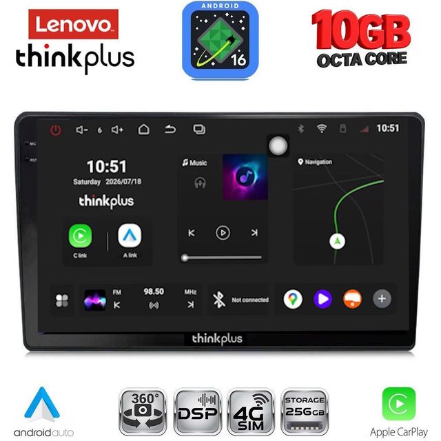 LENOVO LTM 11360_CPA (9inc) MULTIMEDIA TABLET for MAZDA 2 mod. 2002-2007