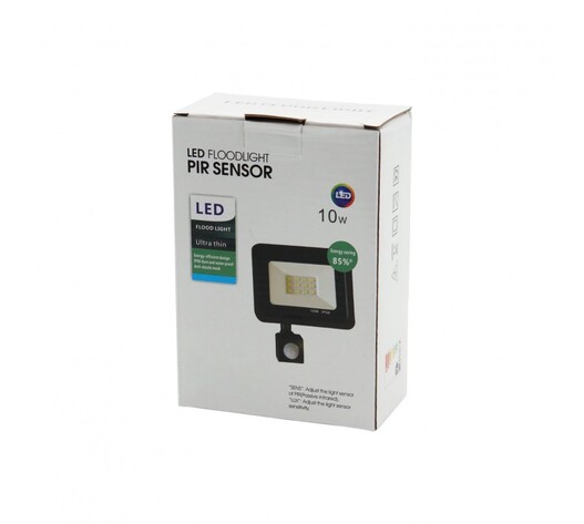 LED ΠΡΟΒΟΛΕΑΣ 10W ΜΕ PIR SENSOR LED-01139