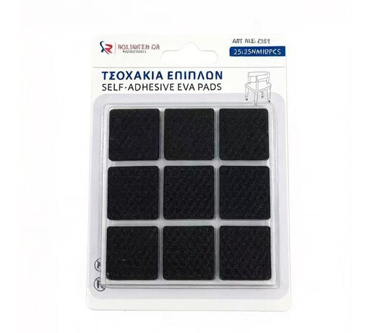 ΑΥΤΟΚΟΛΛΗΤΑ ΠΡΟΣΤΑΤΕΥΤΙΚΑ ΤΣΟΧΑΚΙΑ ΕΠΙΠΛΩΝ 25*25ΜΜ 18ΤΜΧ RLG-2525