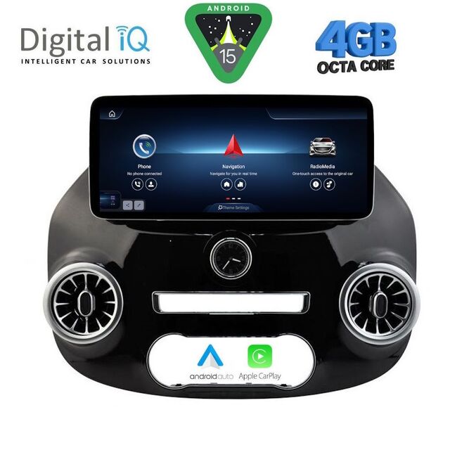DIGITAL IQ TPG 15994_CPA (10.25inc) MULTIMEDIA SYSTEM for MERCEDES VITO – VIANO mod. 2015-2024