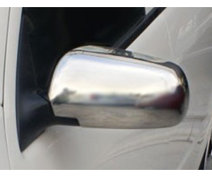 ΚΑΠΑΚΙΑ ΚΑΘΡΕΠΤΩΝ ΓΙΑ SKODA OCTAVIA I (A4) 00-04/SKODA OCTAVIA II (A5) 04-13 ΧΡΩΜΙΟΥ ΑΣΥΜΜΕΤΡΑ ΜΕΤΑΛΛΙΚΑ2 ΤΕΜ