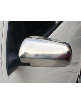 ΚΑΠΑΚΙΑ ΚΑΘΡΕΠΤΩΝ ΓΙΑ SKODA OCTAVIA I (A4) 00-04/SKODA OCTAVIA II (A5) 04-13 ΧΡΩΜΙΟΥ ΑΣΥΜΜΕΤΡΑ ΜΕΤΑΛΛΙΚΑ2 ΤΕΜ