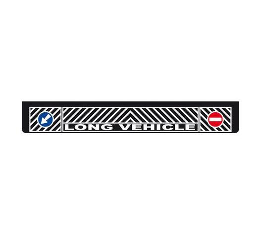 ΛΑΣΠΩΤΗΡΑΣ ΦΟΡΤΗΓΟΥ ΜΑΥΡΟΣ 240x35cm ΜΕ ΕΝΔΕΙΞΗ LONG VEHICLE + ΠΡΟΣΠΕΡΑΣΗΣ 1ΤΕΜ.