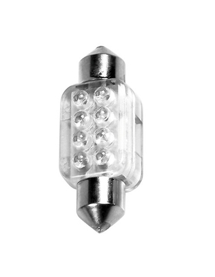 ΛΑΜΠΑΚΙ ΠΛΑΦΟΝΙΕΡΑΣ 8 LED 13x35mm ΜΠΛΕ