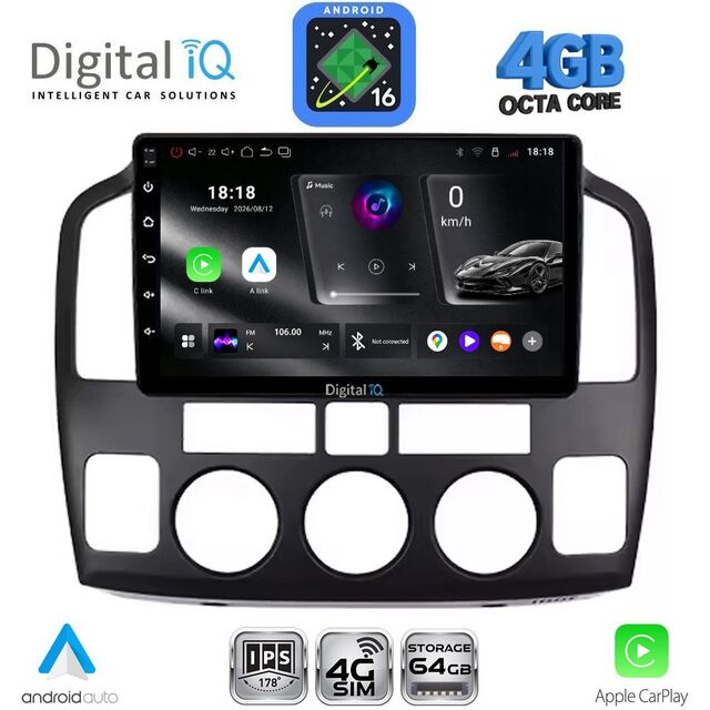 DIGITAL IQ RTG 6694_CPA (9inc) MULTIMEDIA TABLET for SUZUKI VITARA mod. 2000-2005