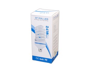 LED ΛΑΜΠΑ ΣΠΙΡΑΛ 24W E27 6000K LI-LA-0384