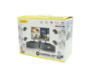 ΣΕΤ ΚΑΤΑΓΡΑΦΗΣ ΜΕ 4 ΚΑΜΕΡΕΣ CCTV CAMERA KIT ANDOWL AN-Q-S4PRO