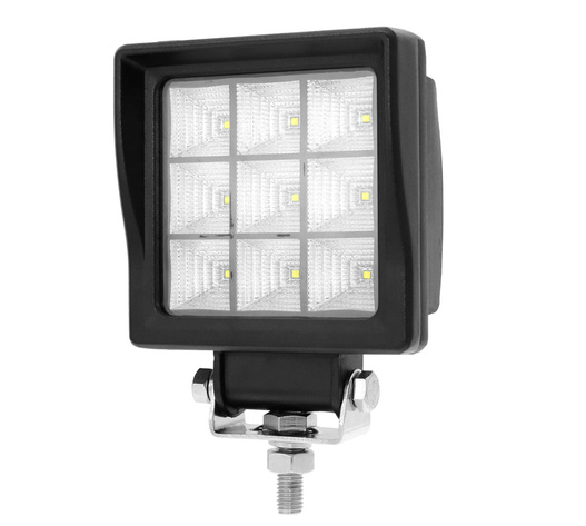 ΠΡΟΒΟΛΕΑΣ ΕΡΓΑΣΙΑ WORKING LAMPS FLOOD 10-32V 45W 2500lm 9x5W CREE LED ΤΕΤΡΑΓΩΝΟΣ (110 x 60 x 142 mm) M-TECH -1 ΤΕΜ.