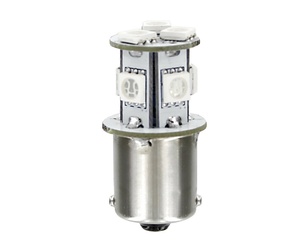 P21W 24/28V BA15s 30lm HYPER-LED24 ΠΟΡΤΟΚΑΛΙ (ΜΟΝΟΠΟΛΙΚΟ) BLISTER 1ΤΕΜ.