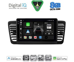 DIGITAL IQ BXK 20665_CPAA (9inc) MULTIMEDIA TABLET for SUBARU LEGACY - OUTBACK mod. 2002-2008