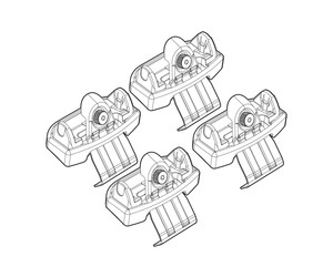 ΑΚΡΑ ΓΙΑ ΜΠΑΡΕΣ NORDRIVE ΓΙΑ NISSAN JUKE 10/10+ KIT