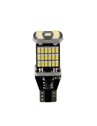 T15 12-18V W2,1x9,5d 6.500K 360lm 45SMD LED ΛΕΥΚΟ (ΚΑΡΦΩΤΟ-ΔΙΠΛΗΣ ΠΟΛΙΚΟΤΗΤΑΣ) 2ΤΕΜ.