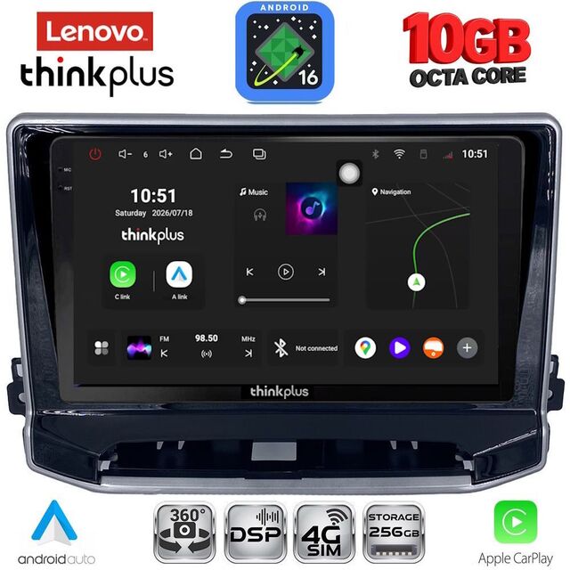 LENOVO LTM 11279_CPA (10inc) MULTIMEDIA TABLET for JEEP COMPASS mod. 2022-2026
