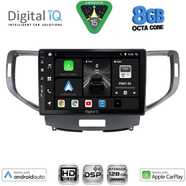 DIGITAL IQ BXF 7183_CPAA (9inc) MULTIMEDIA TABLET for HONDA ACCORD mod. 2008-2013
