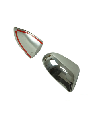 ΚΑΠΑΚΙΑ ΚΑΘΡΕΠΤΩΝ ΓΙΑ SKODA OCTAVIA A5 4D / SW 2009-2013 / SKODA SUPERB II SD 2008-2015 ΧΡΩΜΙΟΥ 2 ΤΕΜ. ΜΕΤΑΛΛΙΚΑ
