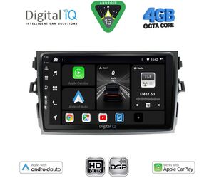 DIGITAL IQ BXF 16713_CPAA (9inc) MULTIMEDIA TABLET for TOYOTA COROLLA 4D mod. 2006-2012