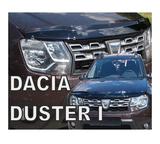 ΑΝΕΜΟΘΡΑΥΣΤΗΣ ΚΑΠΩ ΑΥΤΟΚΙΝΗΤΟΥ ΓΙΑ DACIA DUSTER 2010-2018 ΑΠΟ ΕΥΚΑΜΠΤΟ ΦΙΜΕ ΠΛΑΣΤΙΚΟ HEKO - 1 ΤΕΜ.