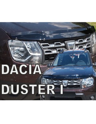 ΑΝΕΜΟΘΡΑΥΣΤΗΣ ΚΑΠΩ ΑΥΤΟΚΙΝΗΤΟΥ ΓΙΑ DACIA DUSTER 2010-2018 ΑΠΟ ΕΥΚΑΜΠΤΟ ΦΙΜΕ ΠΛΑΣΤΙΚΟ HEKO - 1 ΤΕΜ.