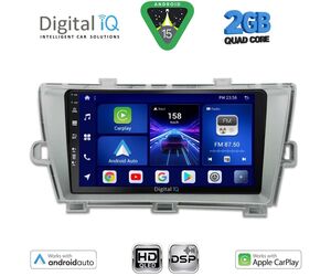 DIGITAL IQ BXC 3726SL_CPAA (9inc) MULTIMEDIA TABLET for TOYOTA PRIUS mod. 2009-2015 (SILVER)