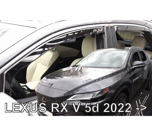 ΑΝΕΜΟΘΡΑΥΣΤΕΣ ΓΙΑ LEXUS RX V 5D 2022+? ΣΕΤ ΑΥΤΟΚΙΝΗΤΟΥ ΑΠΟ ΕΥΚΑΜΠΤΟ ΦΙΜΕ ΠΛΑΣΤΙΚΟ HEKO - 4 ΤΕΜ.