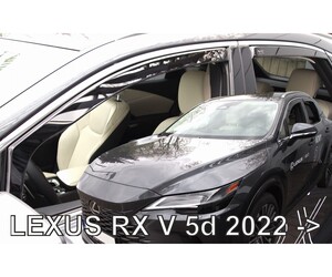 ΑΝΕΜΟΘΡΑΥΣΤΕΣ ΓΙΑ LEXUS RX V 5D 2022+? ΣΕΤ ΑΥΤΟΚΙΝΗΤΟΥ ΑΠΟ ΕΥΚΑΜΠΤΟ ΦΙΜΕ ΠΛΑΣΤΙΚΟ HEKO - 4 ΤΕΜ.