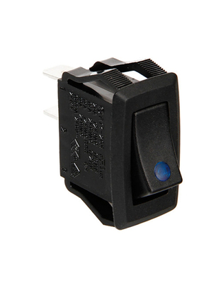 ΔΙΑΚΟΠΤΗΣ ROCKER 12/24V (LED 10A - ΜΠΛΕ)