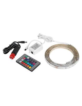 ΤΑΙΝΙΑ 60LED 12/24V RGB MULTICOLOR 200cm ΜΕ ΦΙΣ ΑΝΑΠΤΗΡΑ ΚΑΙ ΤΗΛΕΧΕΙΡΙΣΜΟ 16 ΧΡΩΜΑΤΩΝ  ΚΑΙ 3 ΧΡΗΣΕΩΝ