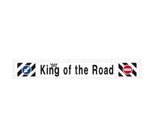 ΛΑΣΠΩΤΗΡΑΣ ΦΟΡΤΗΓΟΥ 3D KING OF THE ROAD ΛΕΥΚΟΣ 240x35cm ΜΕ ΕΝΔΕΙΞΗ ΠΡΟΣΠΕΡΑΣΗΣ 1ΤΕΜ.