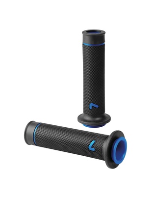 ΧΕΙΡΟΛΑΒΕΣ ΤΙΜΟΝΙΟΥ ΜΗΧΑΝΗΣ SPORT-GRIP ΜΑΥΡΟ/ΜΠΛΕ (22 mm-12cm/25mm-12,5cm) LAMPA - 2 ΤΕΜ.