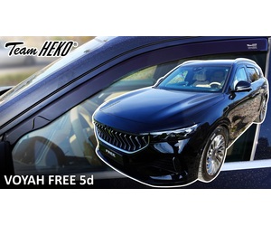 Heko - Ανεμοθραύστες για Voyah Free 5 Doors 2021+ Ζευγάρι Απο Εύκαμπτο Φιμέ Πλαστικό - 2 τεμ. (ΑΝΕΜ.29139)
