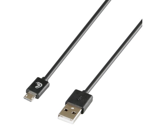 ΚΑΛΩΔΙΟ ΦΟΡΤΙΣΗΣ ΚΑΙ ΣΥΓΧΡΟΝΙΣΜΟΥ 100 cm MICRO USB ESSENTIALS LINE (ΜΑΥΡΟ)