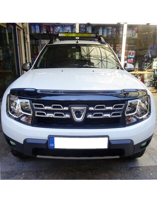 ΑΝΕΜΟΘΡΑΥΣΤΗΣ ΚΑΠΩ ΑΥΤΟΚΙΝΗΤΟΥ ΓΙΑ DACIA DUSTER 2010-2018 ΑΠΟ ΕΥΚΑΜΠΤΟ ΦΙΜΕ ΠΛΑΣΤΙΚΟ HEKO - 1 ΤΕΜ.