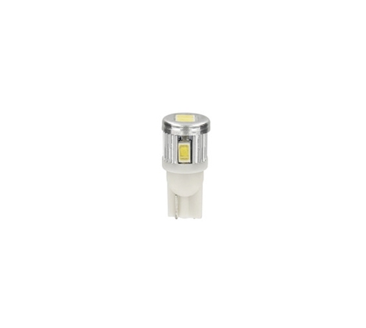 T10 W5W 12V W2,1x9,5d 70lm MEGA-LED6 ΔΙΑΘΛΑΣΗΣ (ΚΑΡΦΩΤΟ-ΑΚΑΛΥΚΟ-ΔΙΠΛΗΣ ΠΟΛΙΚΟΤΗΤΑΣ) BLISTER 2ΤΕΜ.