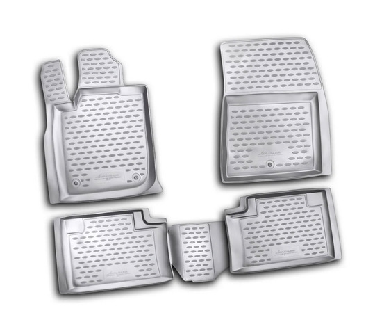ΠΑΤΑΚΙΑ ΣΕ ΣΚΑΦΗ TPE ΛΑΣΤΙΧΟ ΓΙΑ JEEP GRAND CHEROKKE (WK2) 5D 2010-2013  ΣΕ ΜΑΥΡΟ ΧΡΩΜΑ NOVLINE - 4 ΤΕΜ.