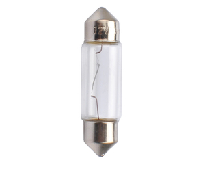 ΛΑΜΠΑΚΙΑ ΠΛΑΦΟΝΙΕΡΑΣ 10W 12V SV8,5 36mm STANDARD ΑΛΟΓΟΝΟΥ ΚΟΥΤΙ 10ΤΕΜ.