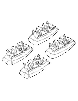 ΑΚΡΑ ΓΙΑ ΜΠΑΡΕΣ NORDRIVE ΓΙΑ OPEL MERIVA 05/10+ KIT