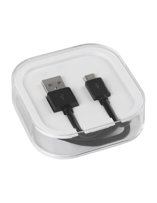 ΚΑΛΩΔΙΟ ΦΟΡΤΙΣΗΣ ΚΑΙ ΣΥΓΧΡΟΝΙΣΜΟΥ 100 cm MICRO USB ESSENTIALS LINE (ΜΑΥΡΟ)