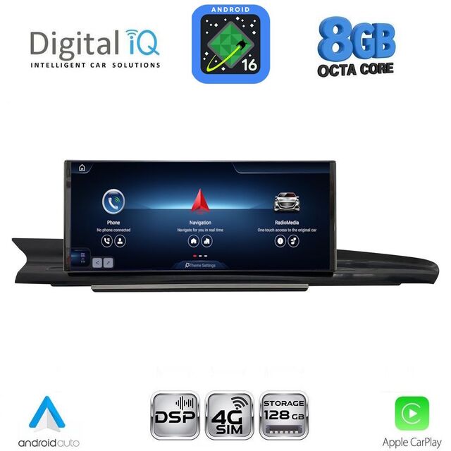 DIGITAL IQ TPG 16926_CPA (10.25inc) MULTIMEDIA SYSTEM for AUDI A6-A7 mod. 2012-2018 with 6.5'' screen RMC