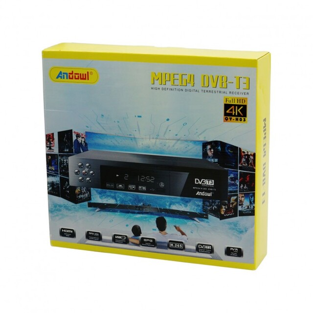 MPEG4 DVB-T3 ANDOWL AN-QY-H03