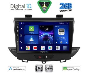 DIGITAL IQ BXC 3490_CPAA (9inc) MULTIMEDIA TABLET for OPEL CROSSLAND – GRANDLAND mod. 2017-2025
