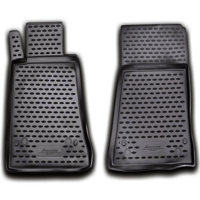 ΠΑΤΑΚΙΑ ΣΕ ΣΚΑΦΗ TPE ΛΑΣΤΙΧΟ ΓΙΑ MERCEDES SLK R171 04/04-01/11  (ΑΝΘΡΑΚΙ/ΣΚΟΥΡΟ ΓΚΡΙ)